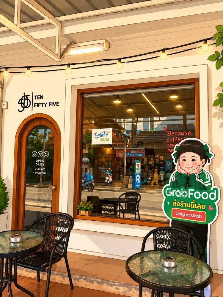รีวิว 1055 BREWER เชียงราย - คาเฟ่สุด Cool โทนดำสุดเท่ ที่สายฮิปห้ามพลาด