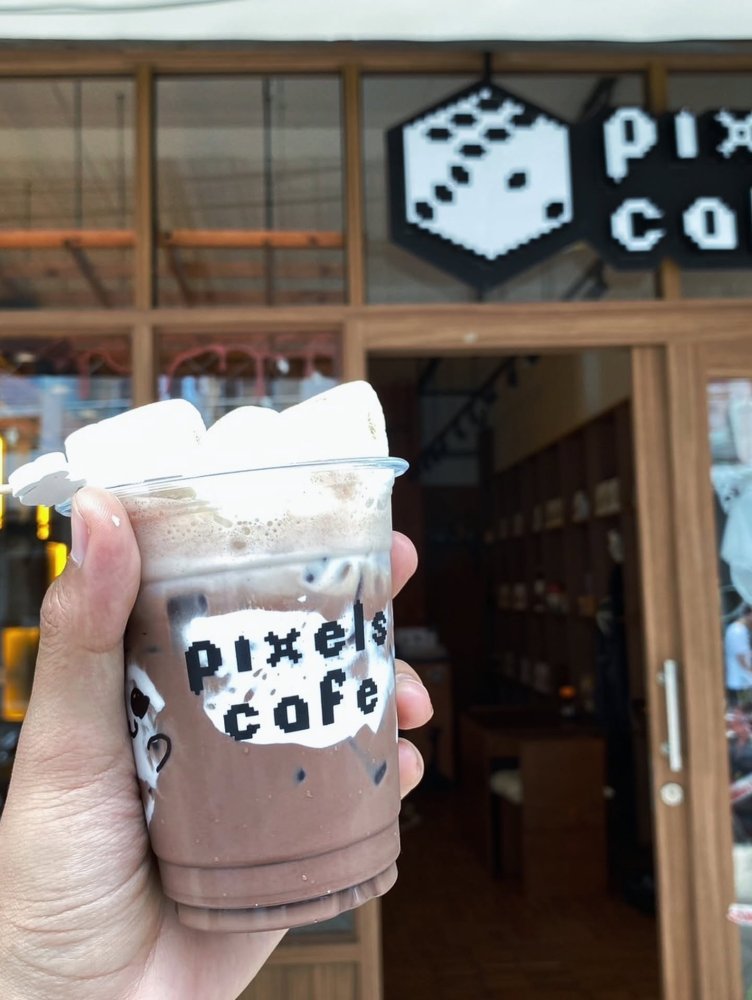 Pixels Cafe ขอนแก่น คาเฟ่เปิดเช้า 08:00 น. สายมินิมอลห้ามพลาด[2026]