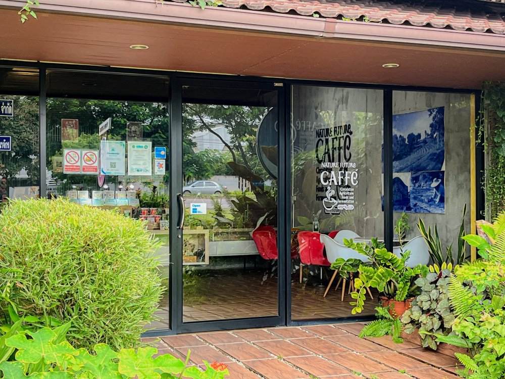 Nature Future Caffe - คาเฟ่อบอุ่นริมถนนใหญ่ เชียงราย-พะเยา แวะง่าย จอดรถสะดวก
