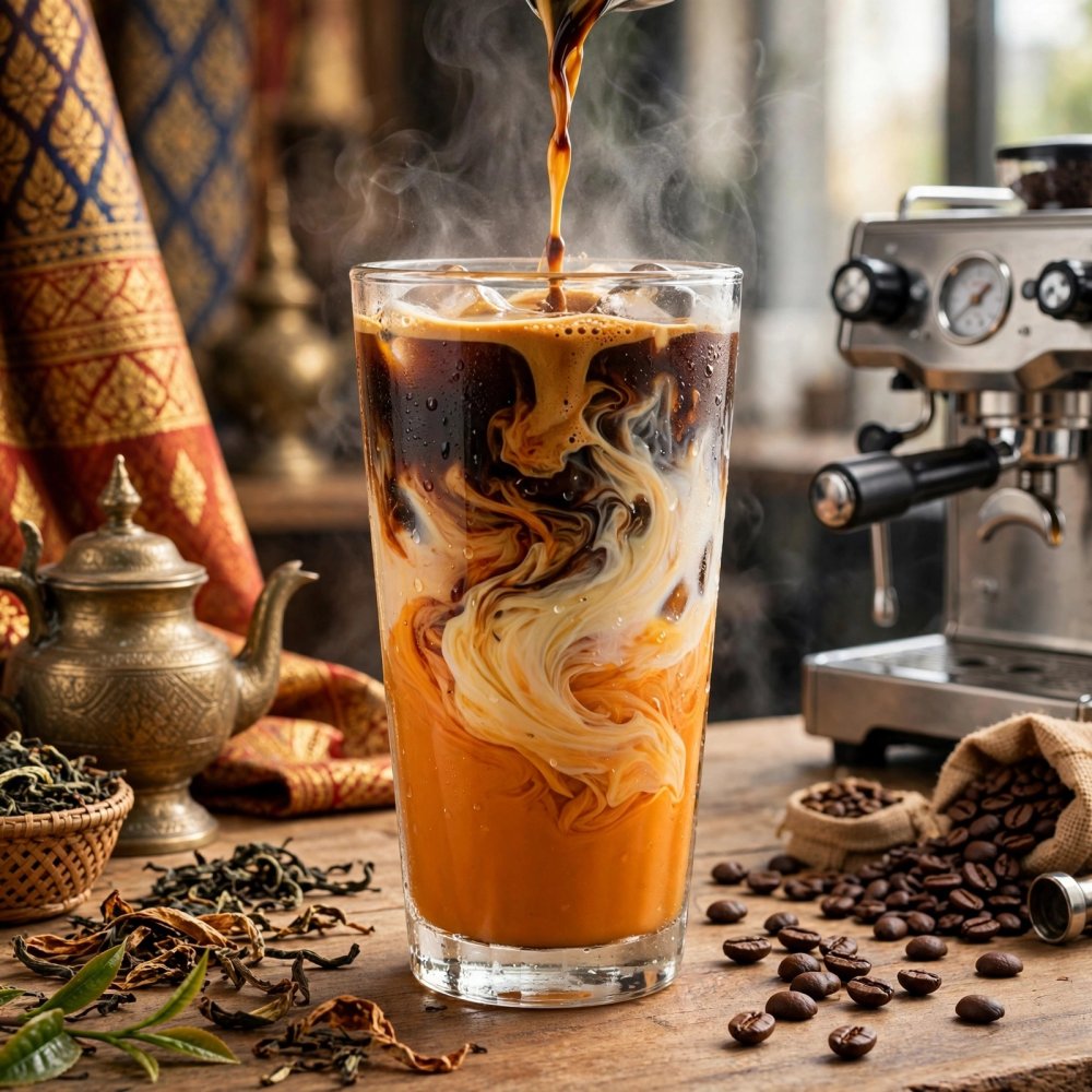Thai Tea Espresso - ชาไทยเอสเปรสโซ่ เมนูลูกผสมที่ขายดีเงียบๆ แต่ลูกค้ากลับมาสั่งซ้ำบ่อยที่สุด