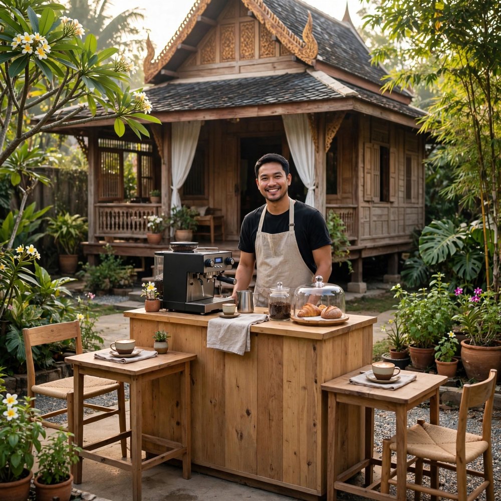 เปิดร้านกาแฟหน้าบ้าน ต้องขออนุญาตอะไรบ้าง อัปเดตล่าสุด 2026