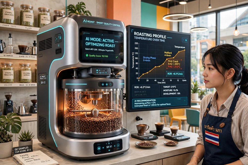 AI กับ ธุรกิจกาแฟ เชื่อมกันได้ไหม? บอกเลยว่าเชื่อมได้...และรวยขึ้นด้วย